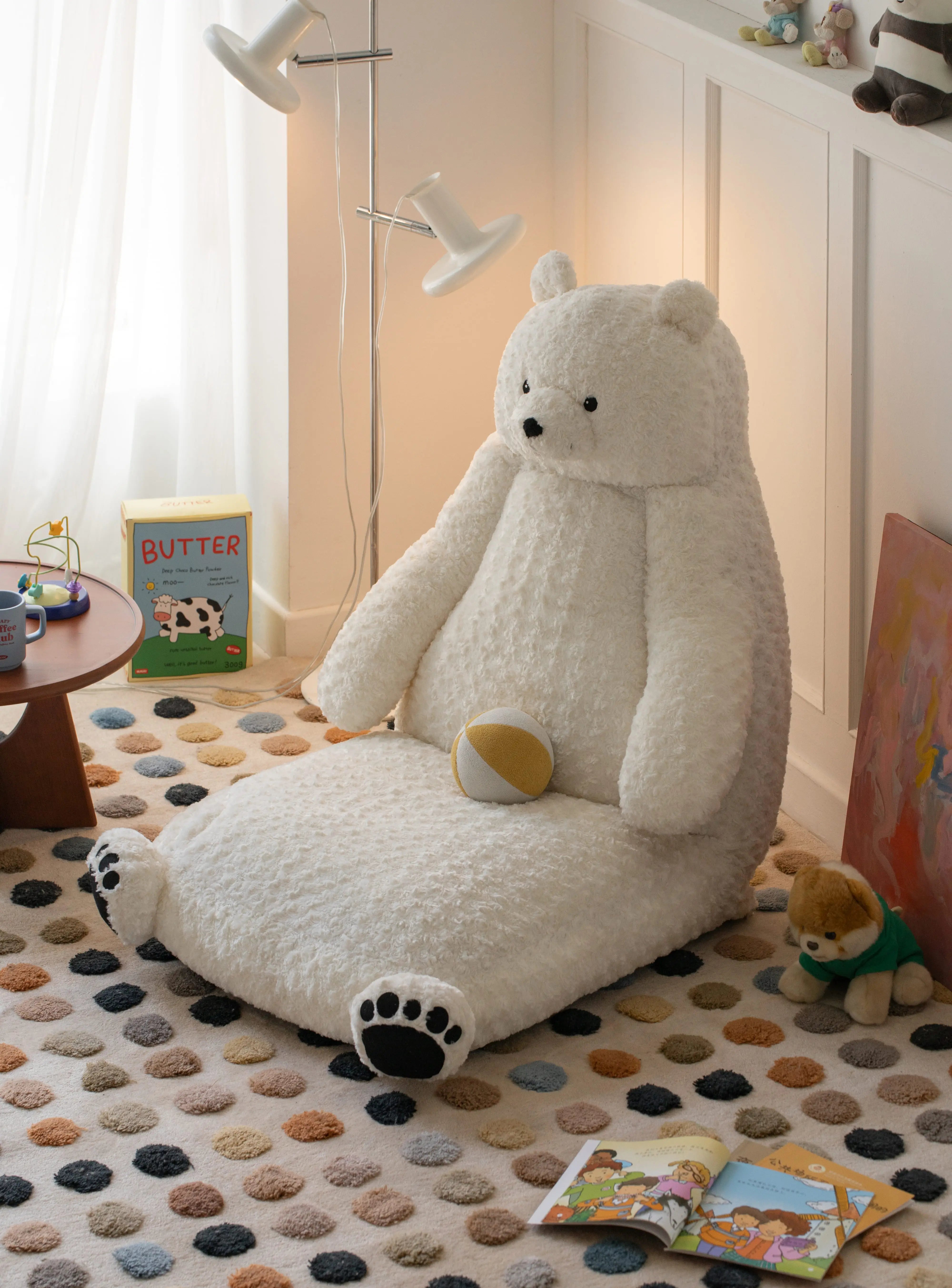 Foldable Bear Kids Sofa Chair