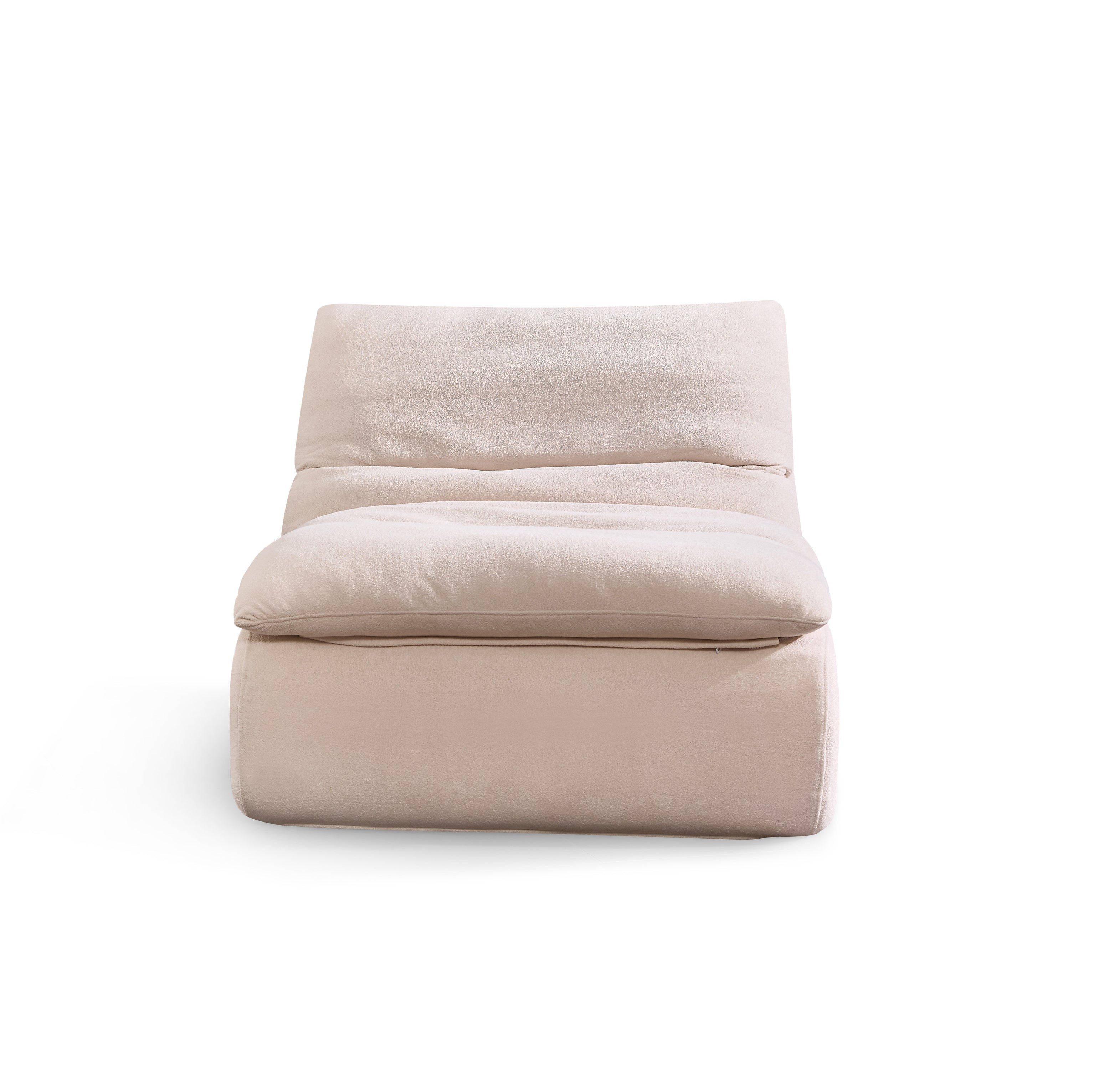 Plush Velvet Floor Chair - Soft, Comfy Lounge Sofa