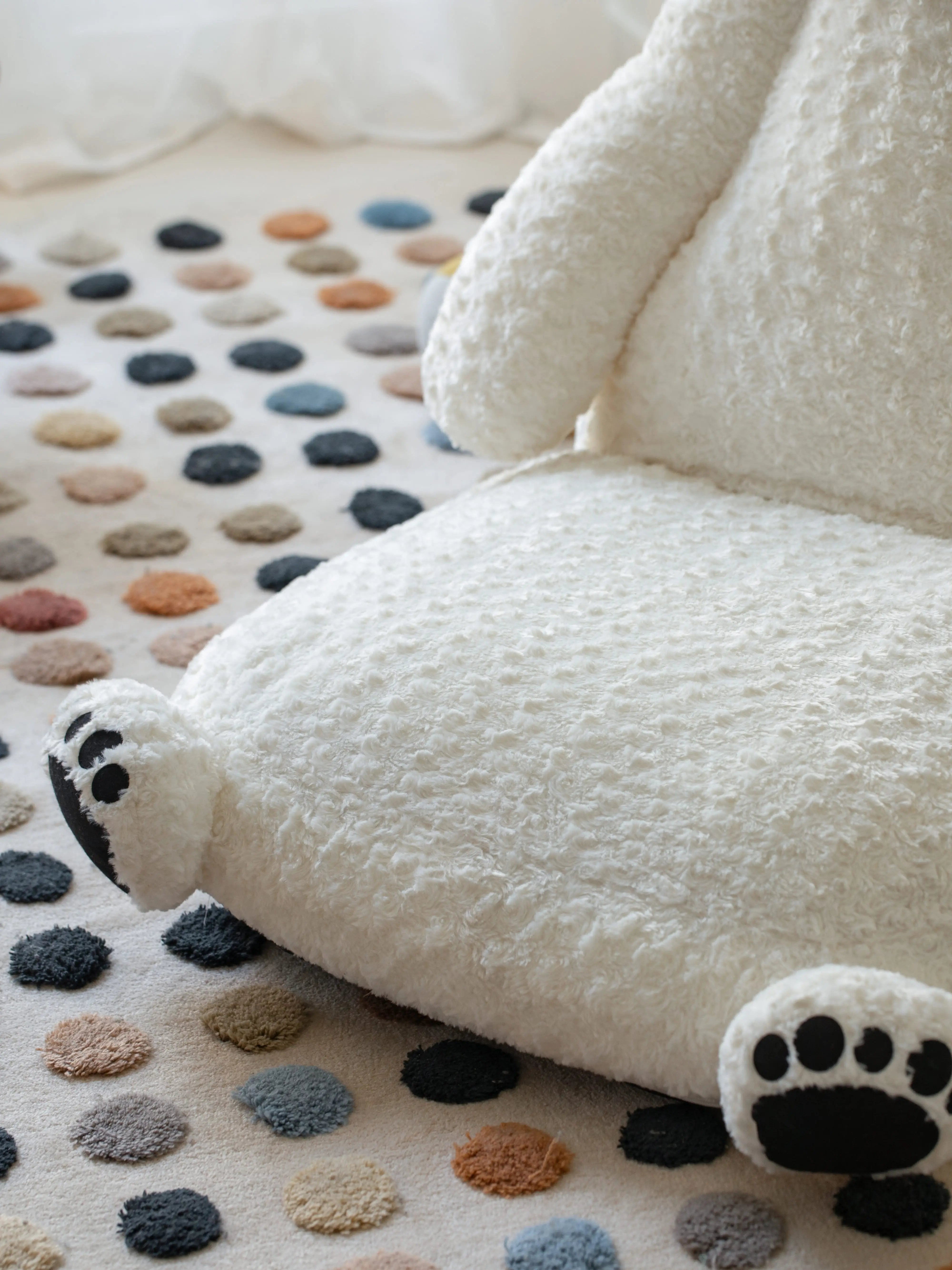 Foldable Bear Kids Sofa Chair