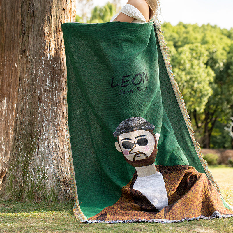 Modern Art Throw Blanket - Artistic Sofa & Home Decor